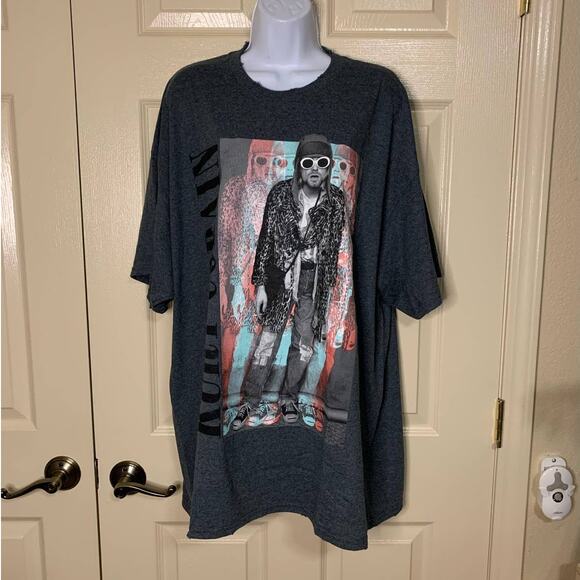 NWOT Buckle Kurt Cobain Grey Tee - Picture 2 of 3